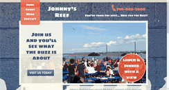 Desktop Screenshot of johnnysreefrestaurant.com